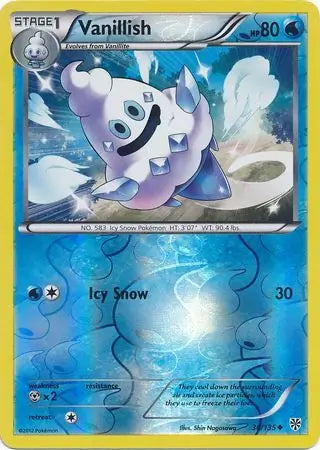 Plasma Storm Vanillish #36/135 reverse holo